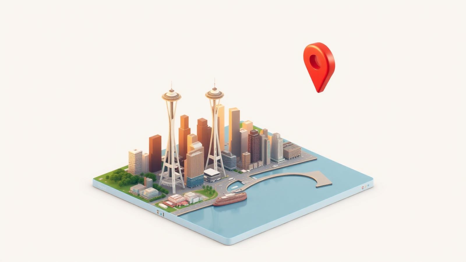 Illustrated Seattle skyline with the Space Needle, header image for the 2026 guide to reputation management companies in Seattle