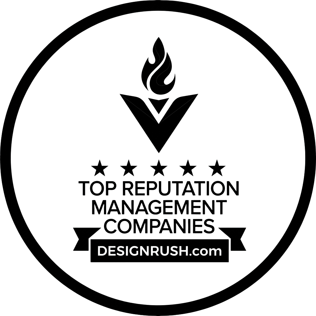 DesignRush Top Reputation Management Companies badge