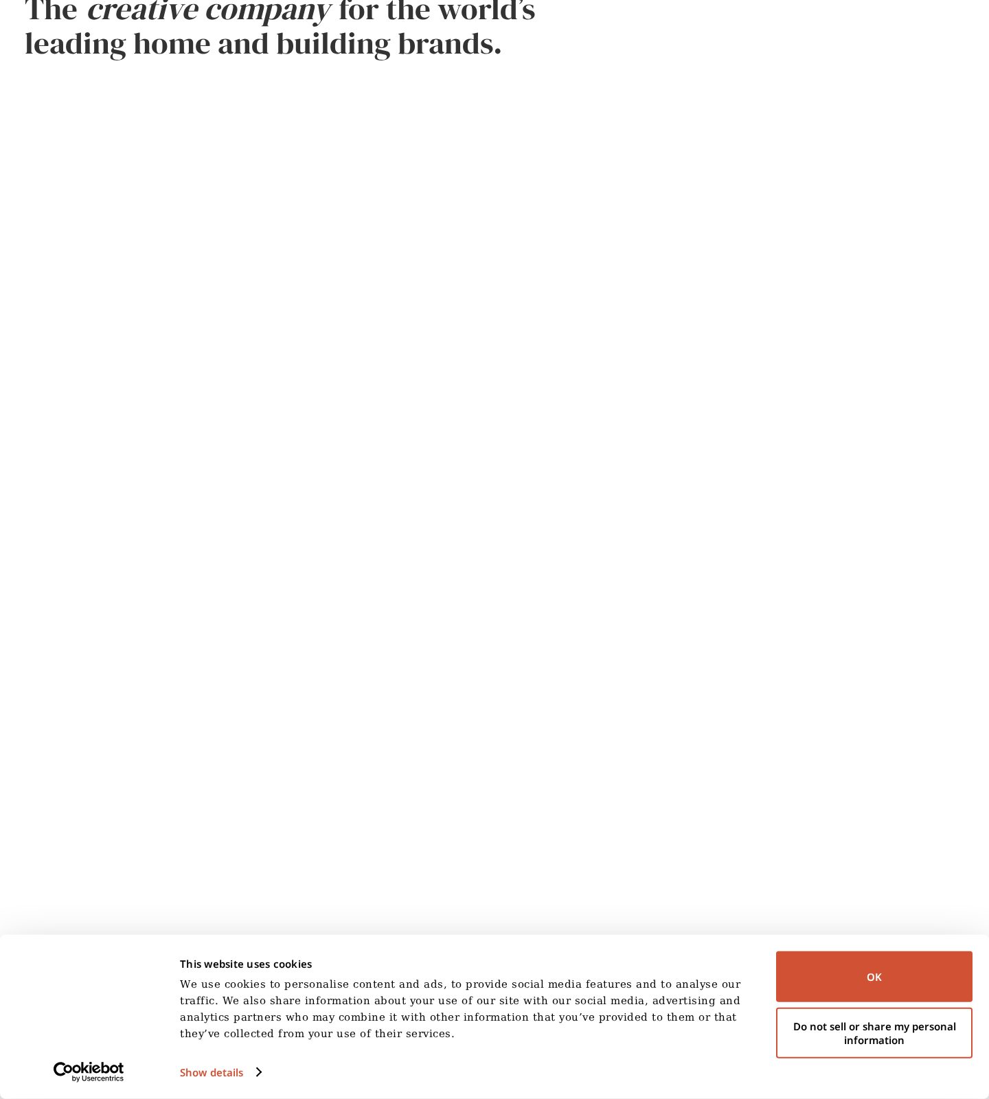 Homepage screenshot of Wray Ward