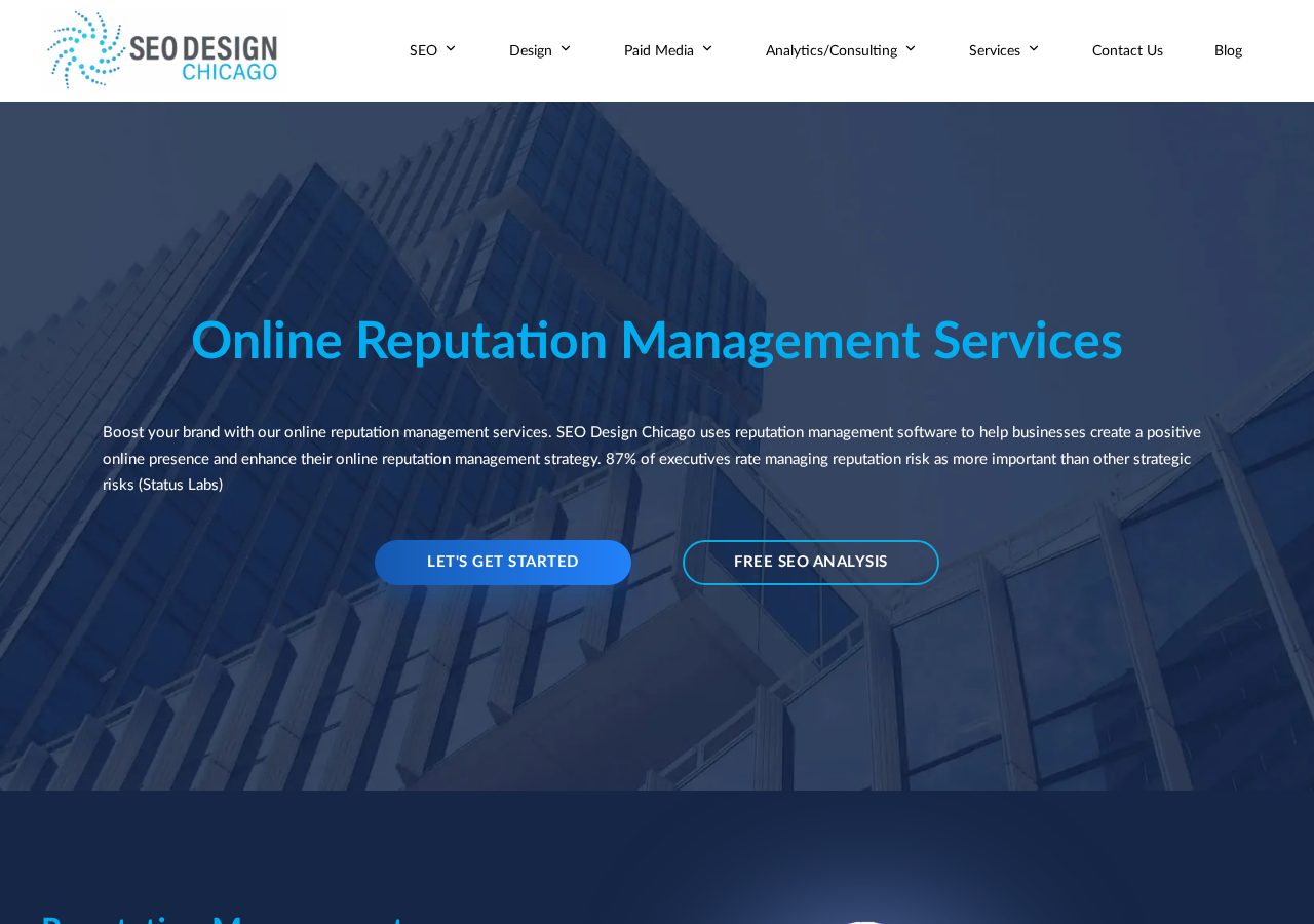 Homepage screenshot of SEO Design Chicago