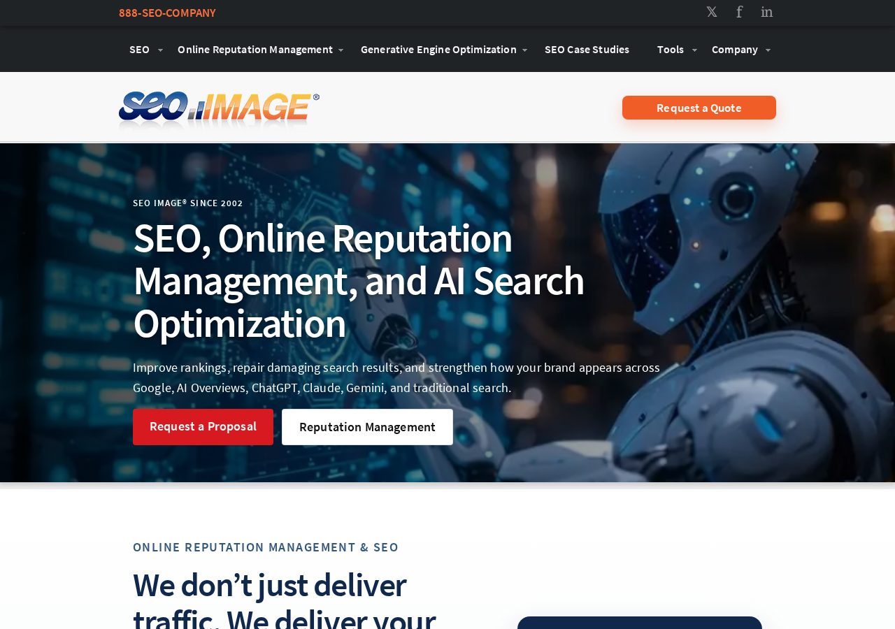 Homepage screenshot of SEO Image